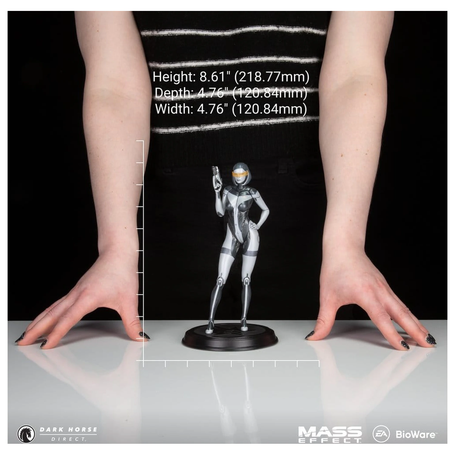 Mass Effect PVC figura EDI 22 cm fotografija proizvoda