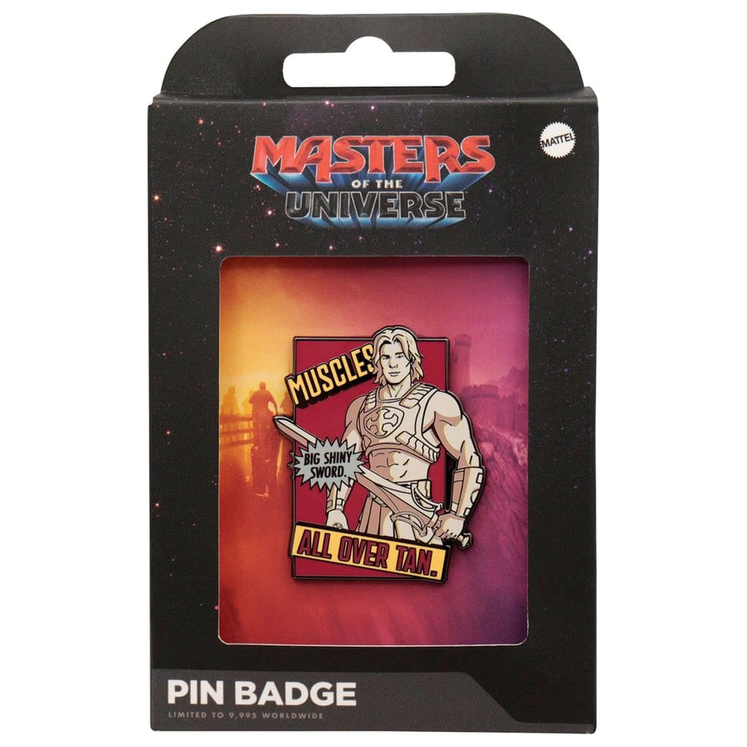 Masters of the Universe 2026 He-Man Limitirano izdanje pin bedž fotografija proizvoda
