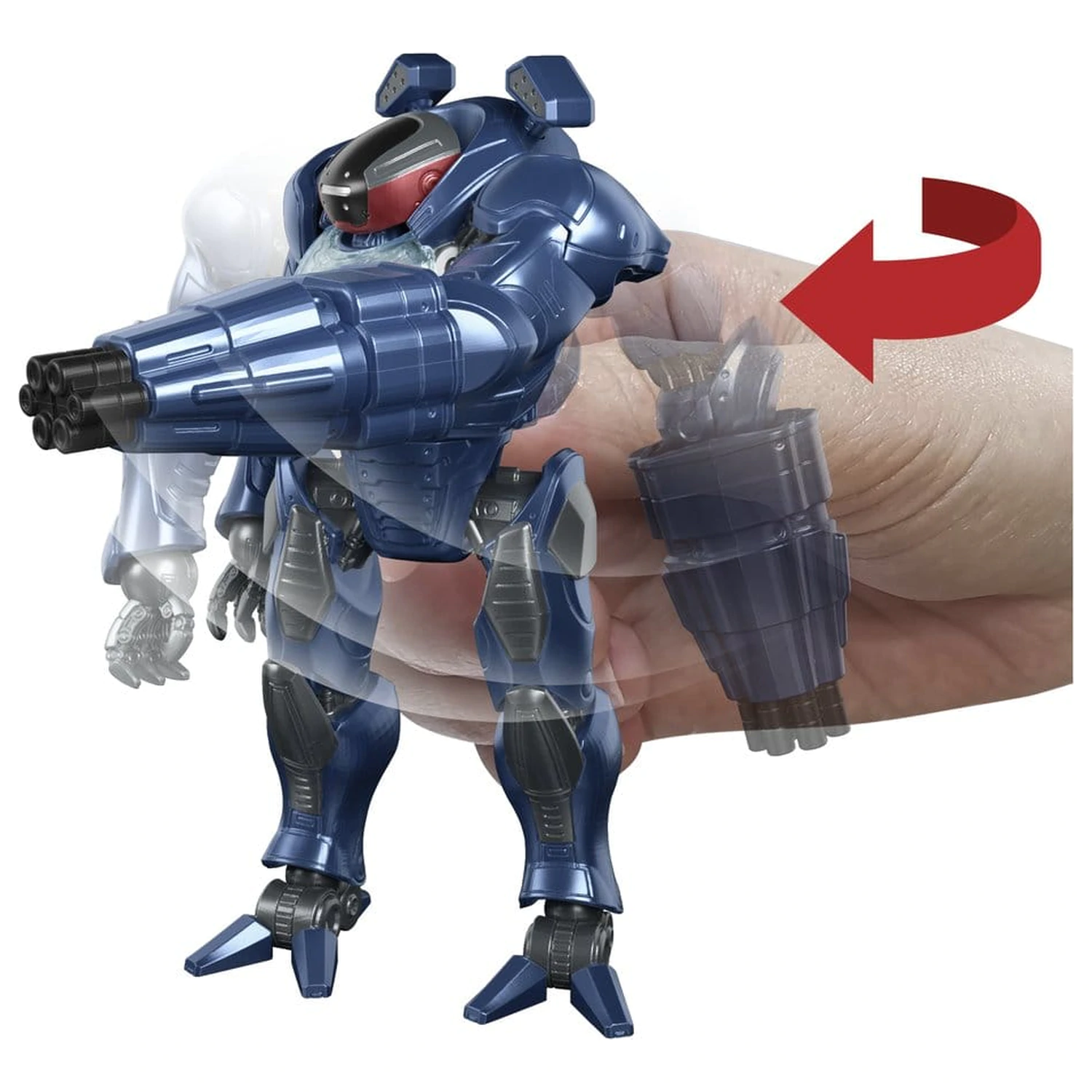 Masters of the Universe 2026 Film Akcijska figura Combat Ready Roboto 14 cm fotografija proizvoda