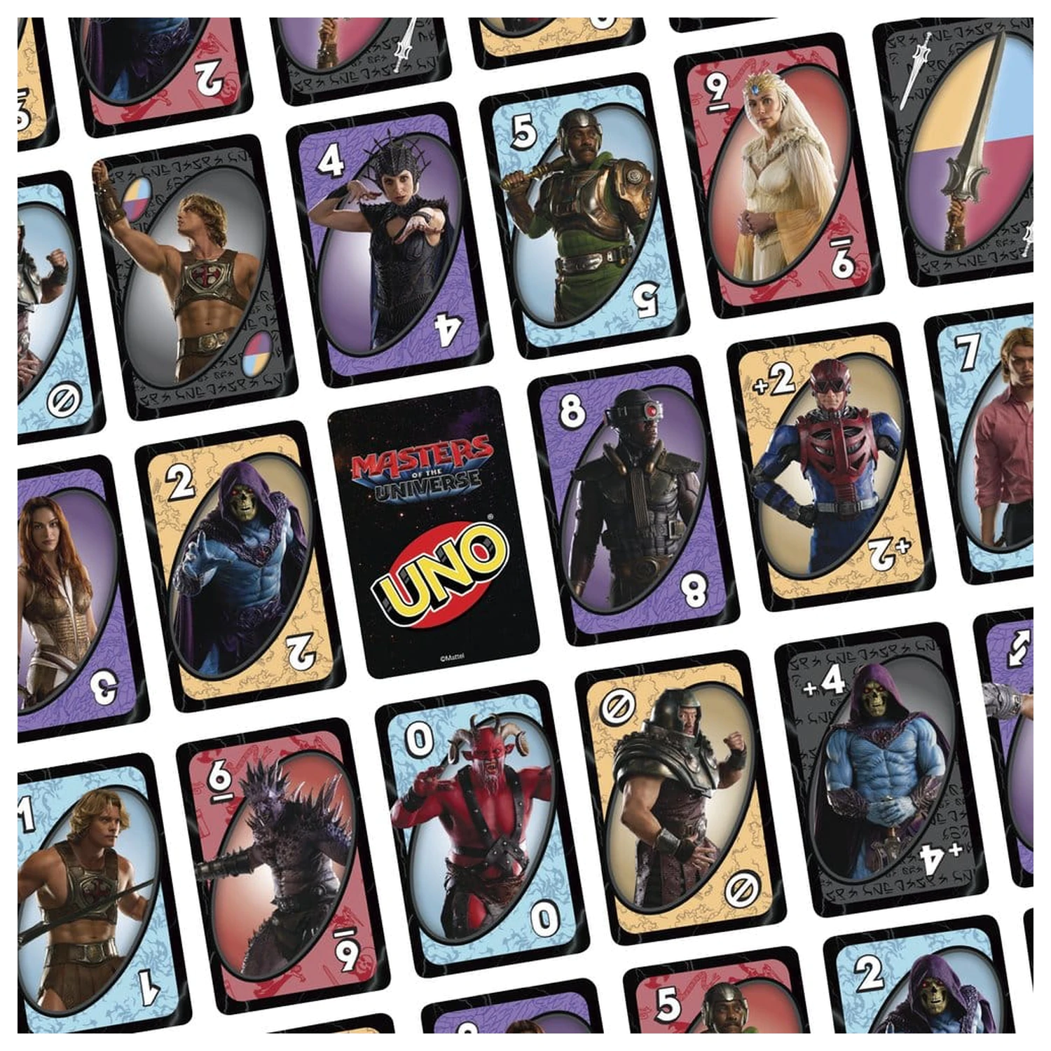 Masters of the Universe 2026 Film UNO kartaška igra fotografija proizvoda