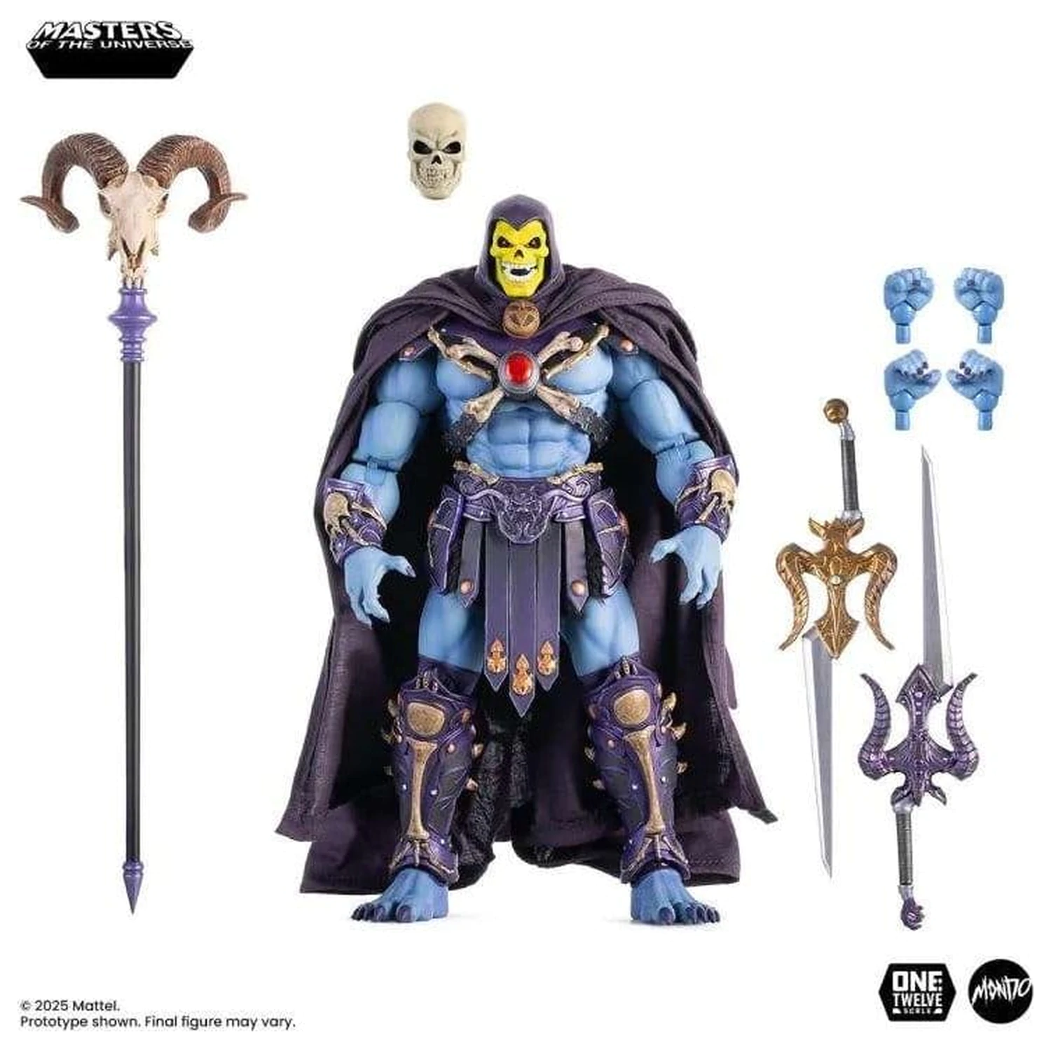 Masters of the Universe Akcijska Figura 1/12 200x - Skeletor fotografija proizvoda