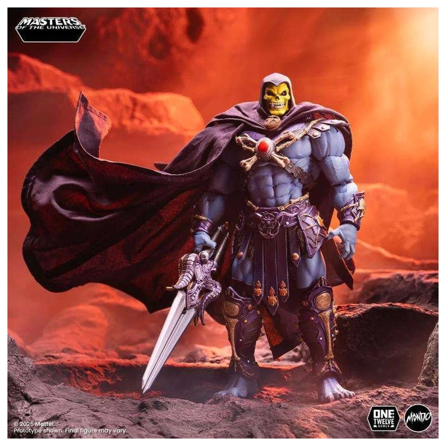 Masters of the Universe Akcijska Figura 1/12 200x - Skeletor fotografija proizvoda