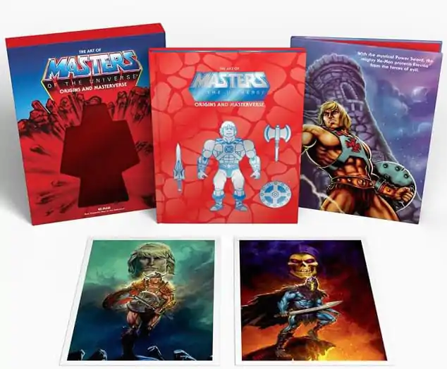 Masters of the Universe Art Book Origins and Masterverse Deluxe Izdanje - Umjetnička knjiga fotografija proizvoda