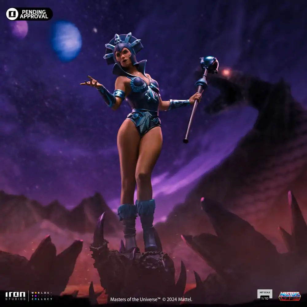 Masters of the Universe Art Scale statua 1/10 Evil-Lyn Color Variant 28 cm fotografija proizvoda