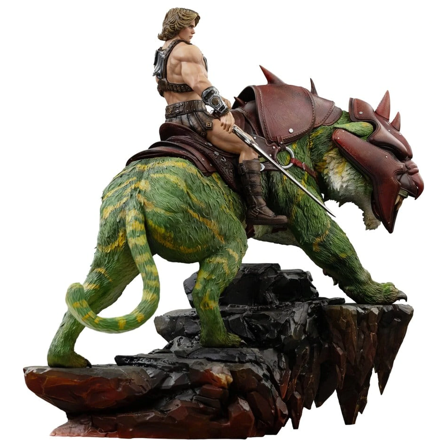Masters of the Universe Art Scale statua 1/10 He-Man and Battle Cat 33 cm fotografija proizvoda