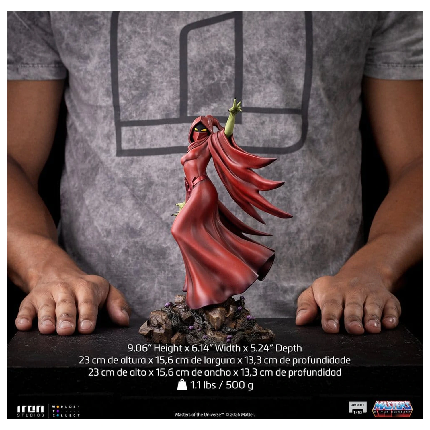 Masters of the Universe Art Scale statua 1/10 Shadow Weaver 23 cm fotografija proizvoda