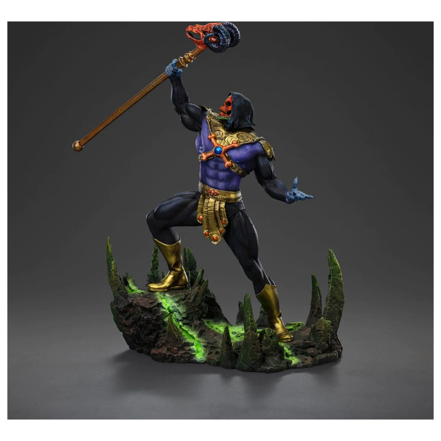 Masters of the Universe Art Scale Statua 1/10 Skeletor Disco Ver. 28 cm fotografija proizvoda
