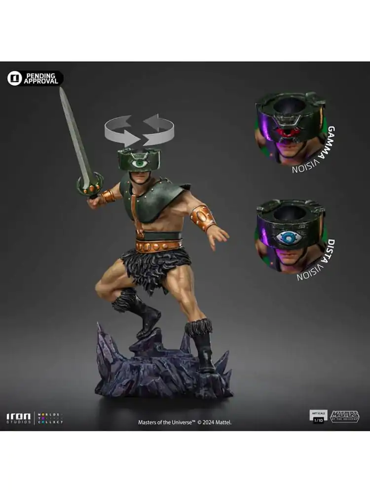 Masters of the Universe Art Scale Kip 1/10 Triklops 24 cm fotografija proizvoda