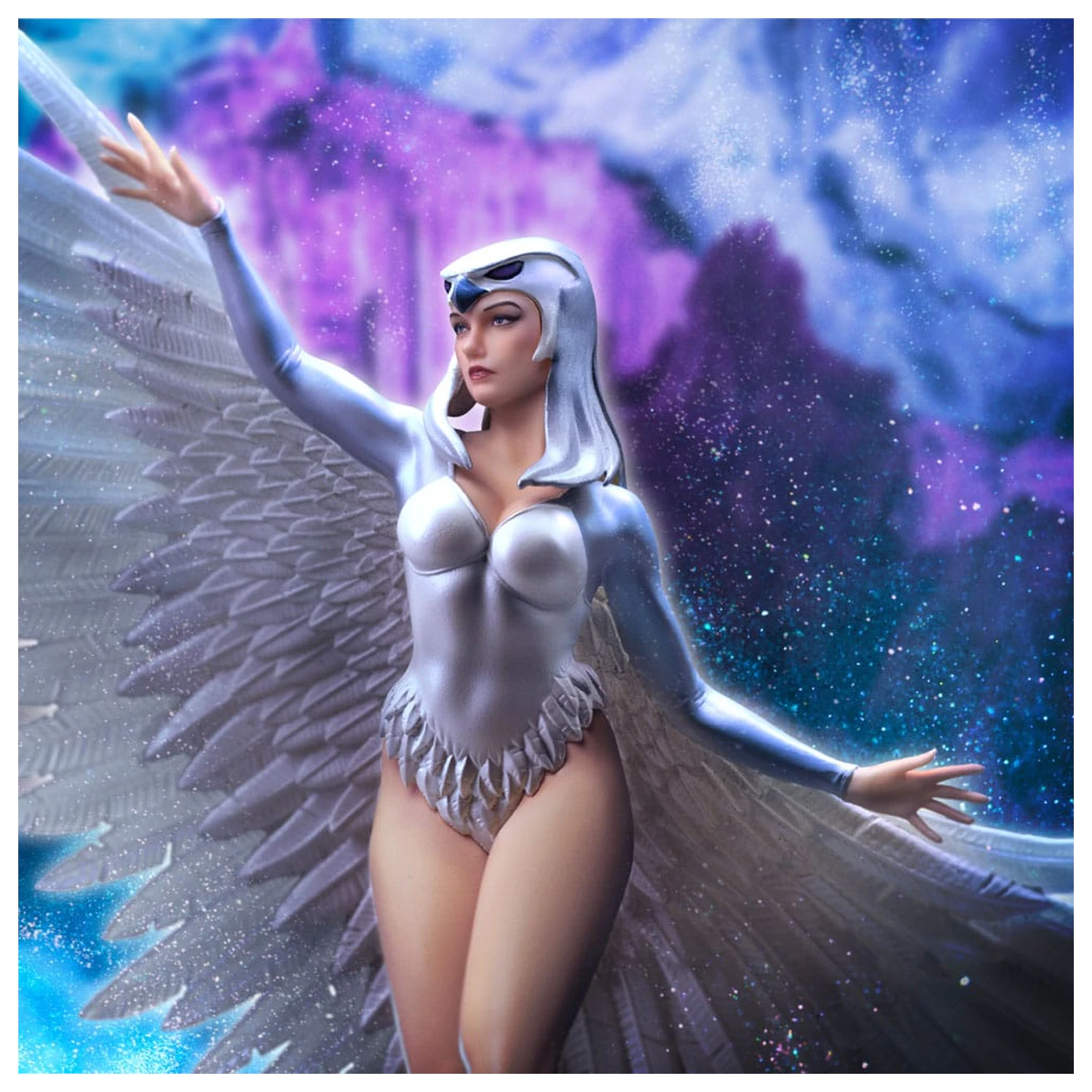Masters of the Universe Art Scale Statua 1/10 White Sorceress 26 cm heo exclusive fotografija proizvoda