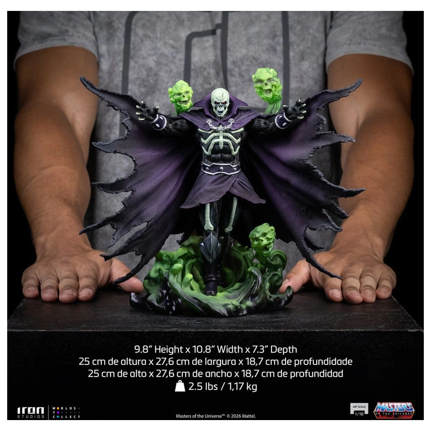 Masters of the Universe Art Scale Statua 1/10 Scareglow (Svijetli u mraku) 25 cm fotografija proizvoda