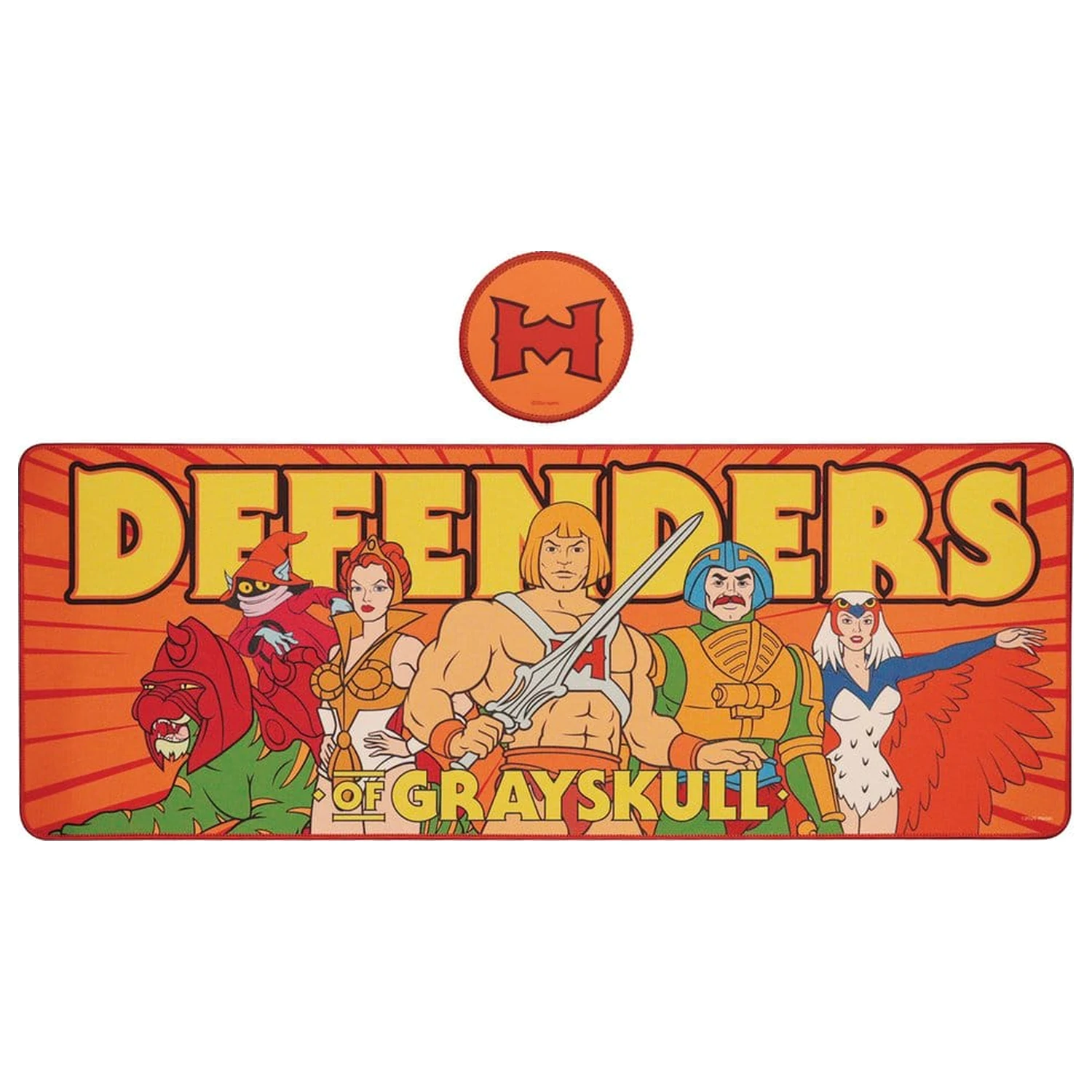 Masters of the Universe podloga za stol i set podmetača Heroes fotografija proizvoda