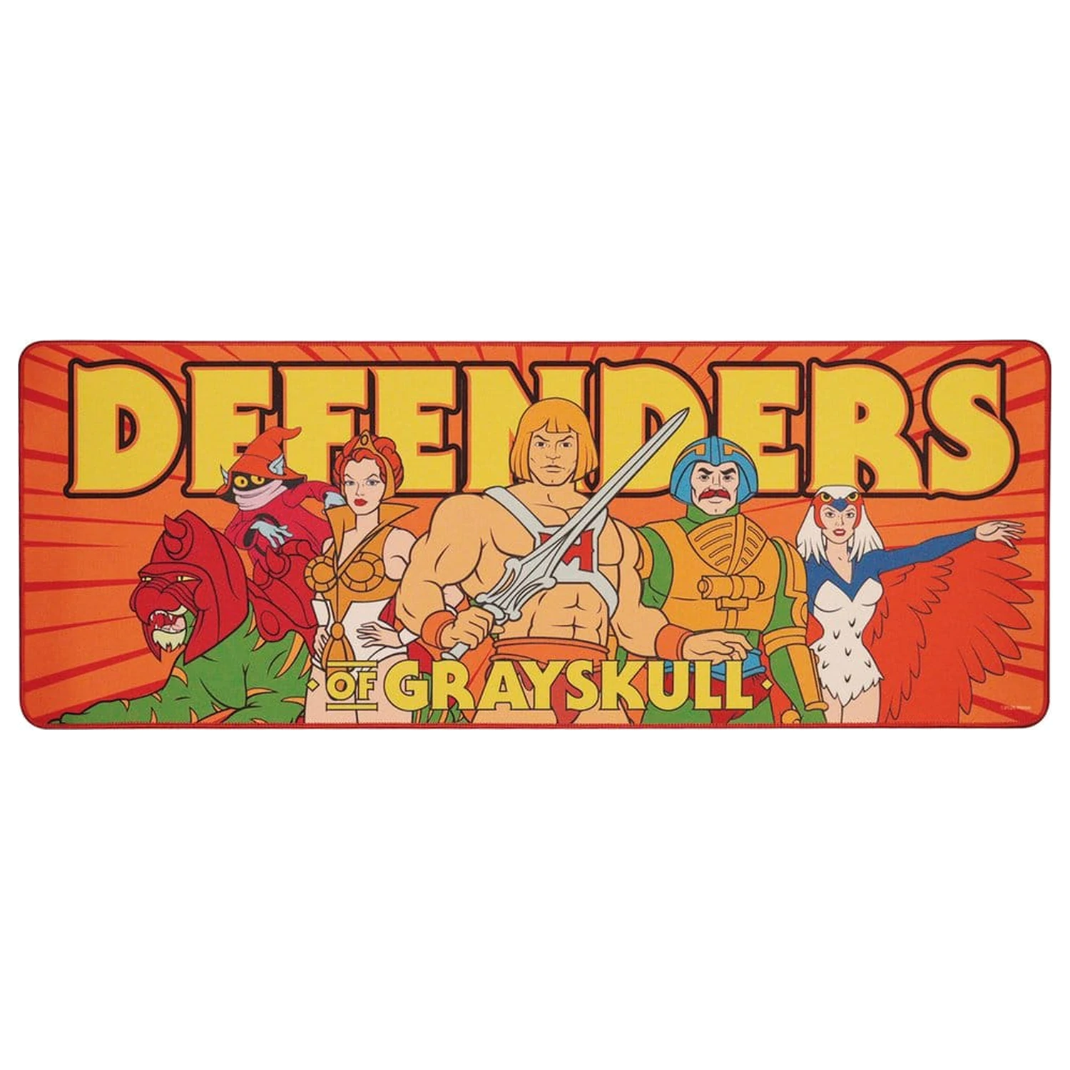Masters of the Universe podloga za stol i set podmetača Heroes fotografija proizvoda