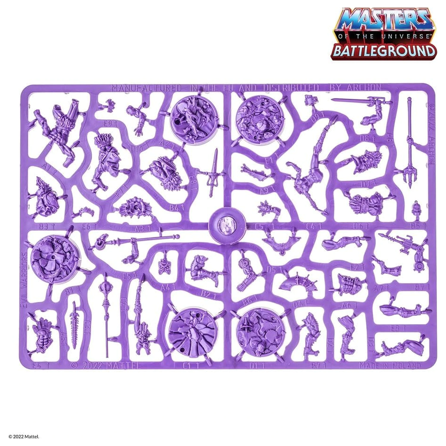 Masters of the Universe: Battleground Miniatures Igra Početni Set *Engleska Verzija* fotografija proizvoda