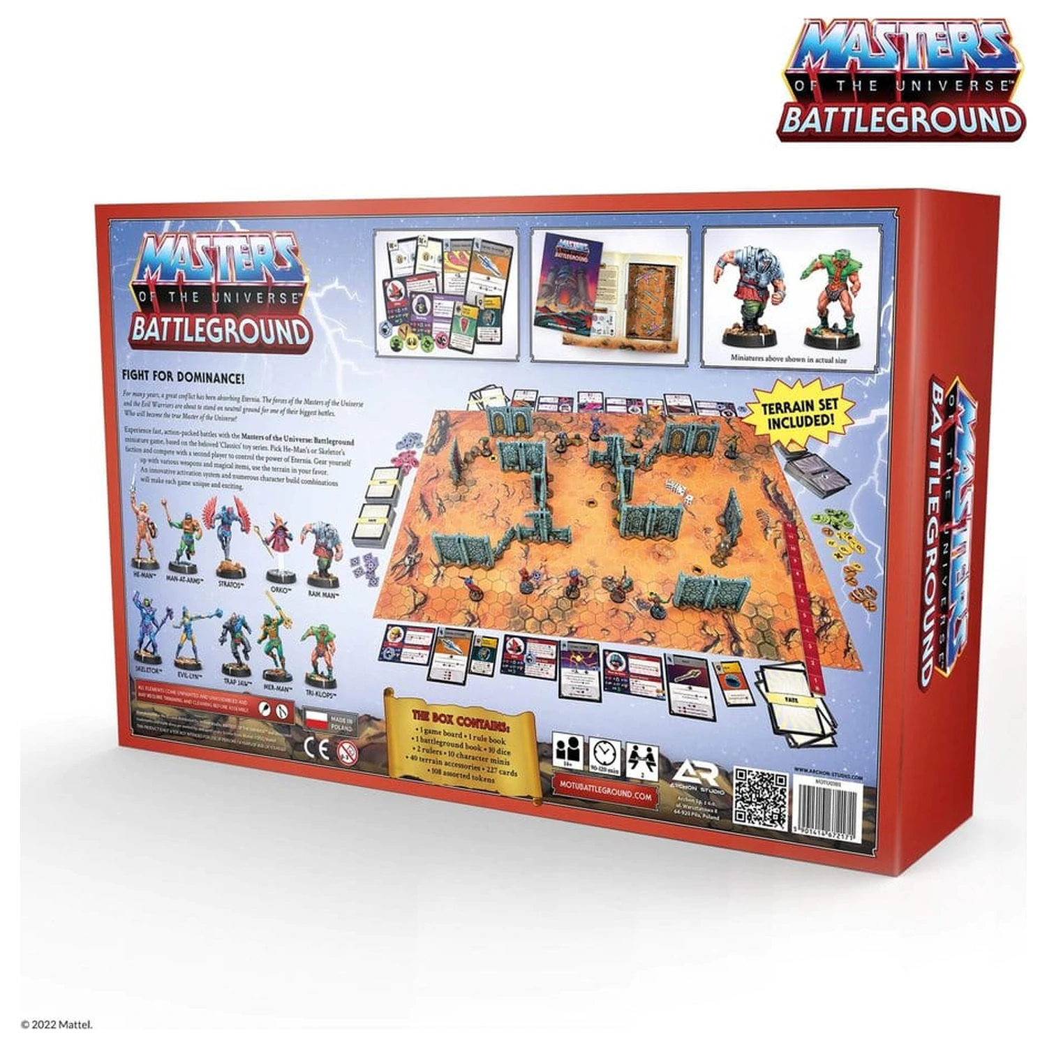 Masters of the Universe: Battleground Miniatures Igra Početni Set *Engleska Verzija* fotografija proizvoda