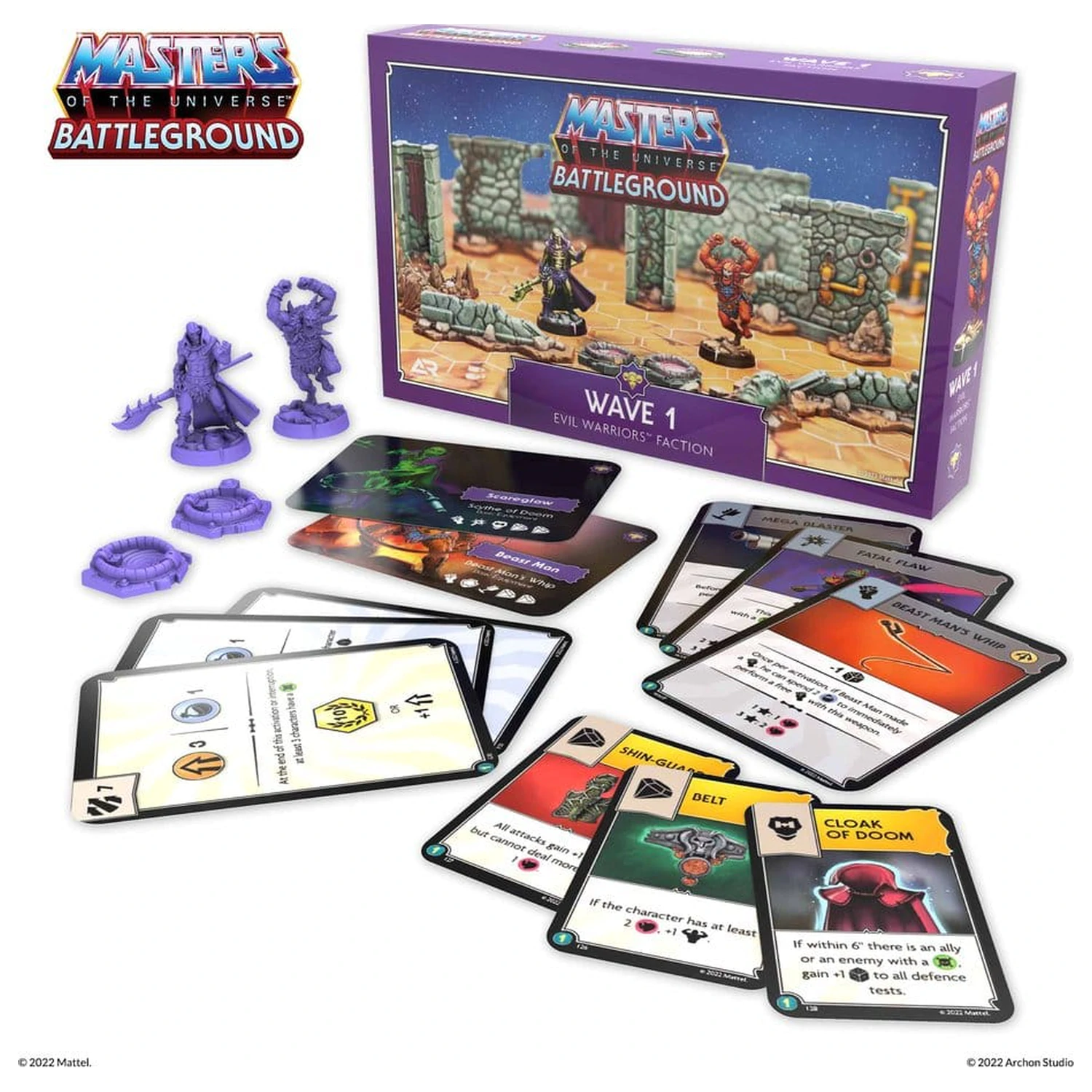Masters of the Universe: Battleground Miniatures Game val 1: Frakcija Evil Warriors *engleska verzija* fotografija proizvoda