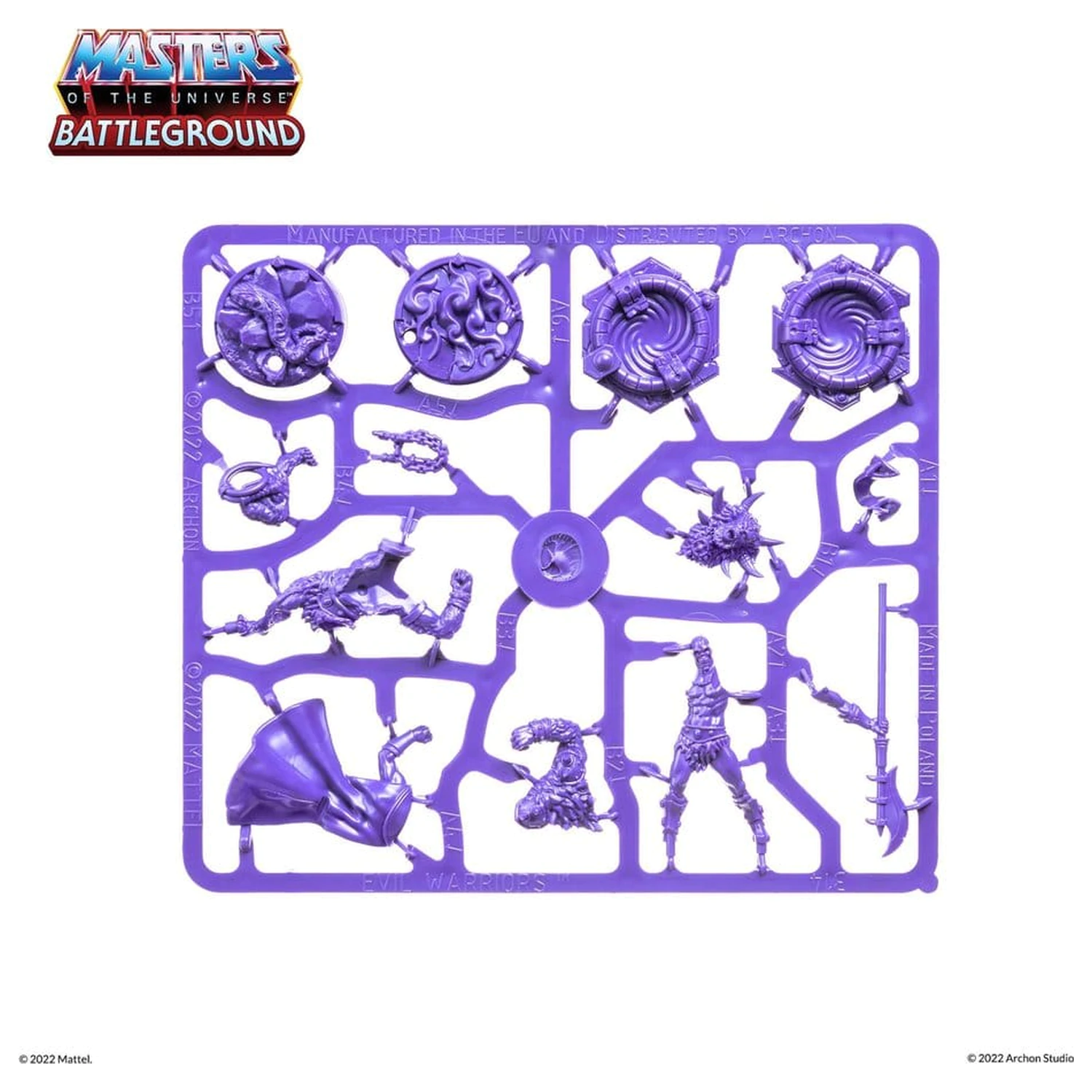 Masters of the Universe: Battleground Miniatures Game Wave 1: Evil Warriors Faction njemačka verzija fotografija proizvoda
