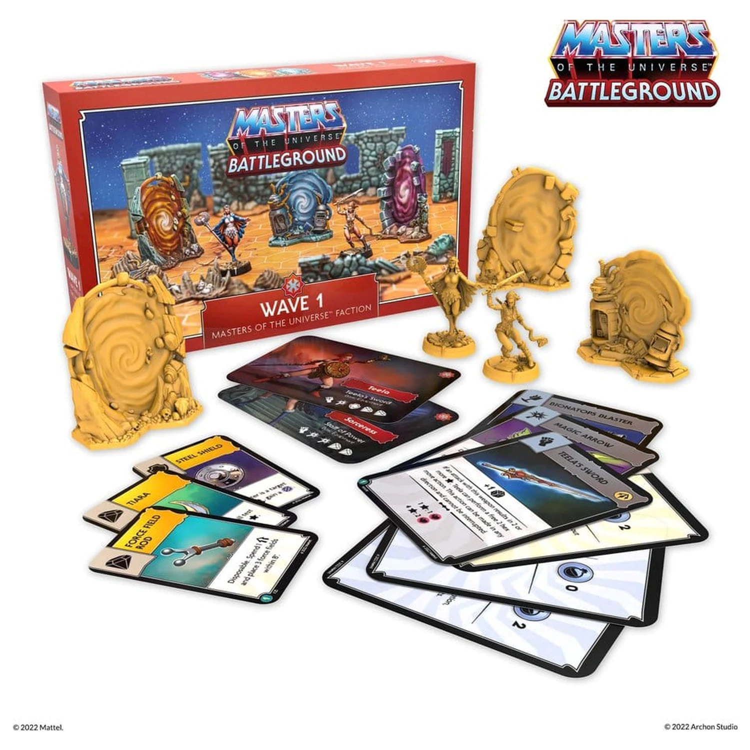 Masters of the Universe: Battleground Miniatures igra Val 1: Masters of the Universe frakcija *njemačka verzija* fotografija proizvoda