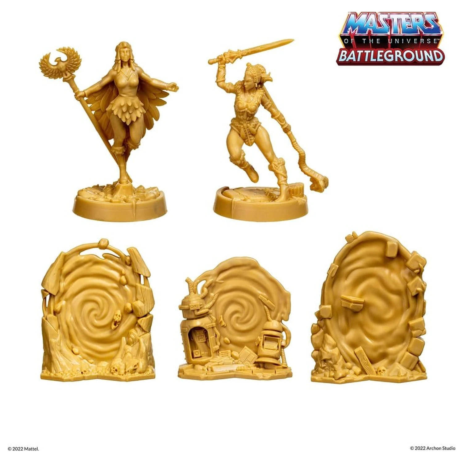 Masters of the Universe: Battleground Miniatures igra Val 1: Masters of the Universe frakcija *njemačka verzija* fotografija proizvoda