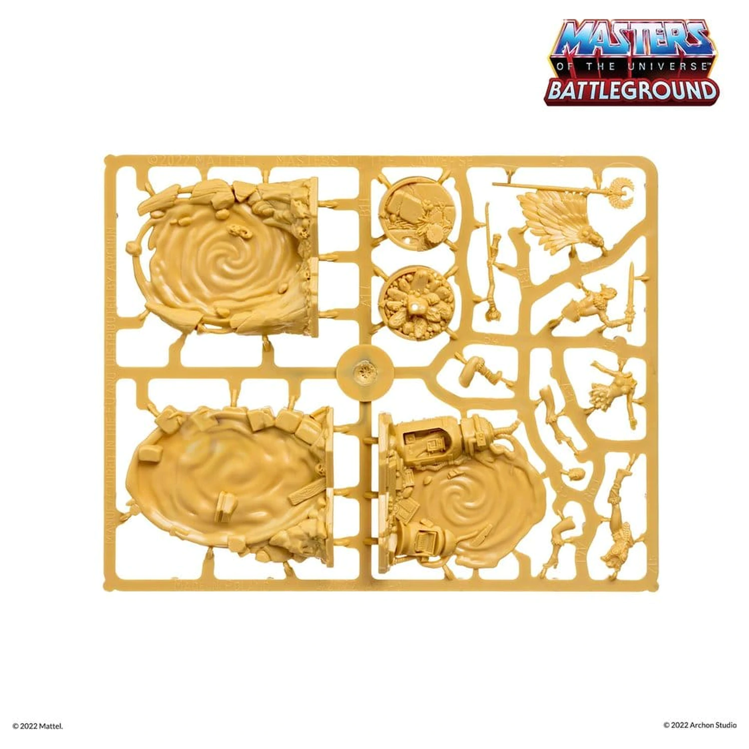 Masters of the Universe: Battleground Miniatures igra Val 1: Masters of the Universe frakcija *njemačka verzija* fotografija proizvoda