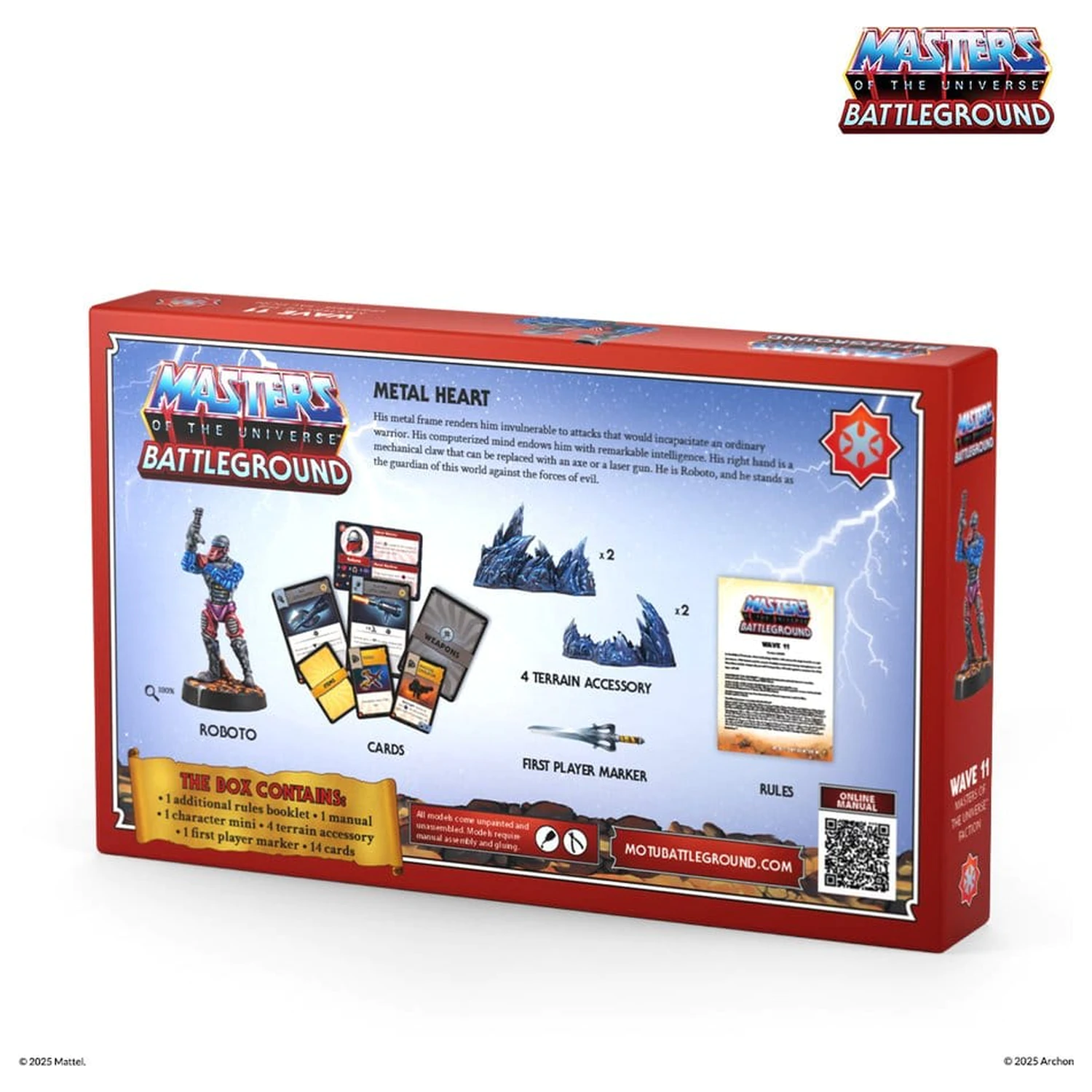 Masters of the Universe: Battleground Miniatures Game Wave 11: MOTU Faction (Roboto) *Njemačka verzija* fotografija proizvoda
