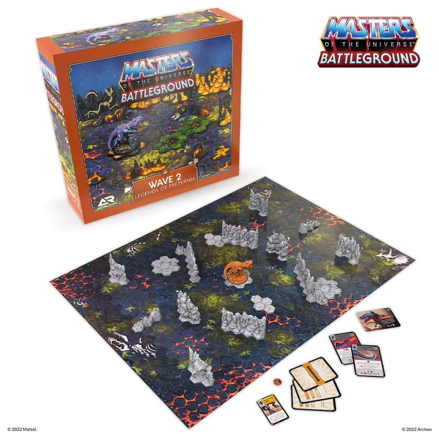 Masters of the Universe: Battleground Miniatures igra val 2: Legends of Preternia *English Version* fotografija proizvoda