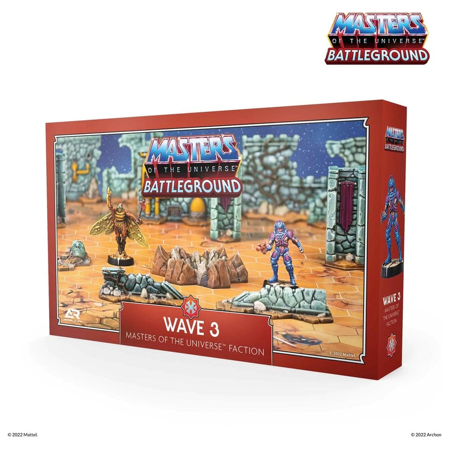 Masters of the Universe: Battleground Miniatures Game Wave 3: Masters of the Universe Faction engleska verzija fotografija proizvoda