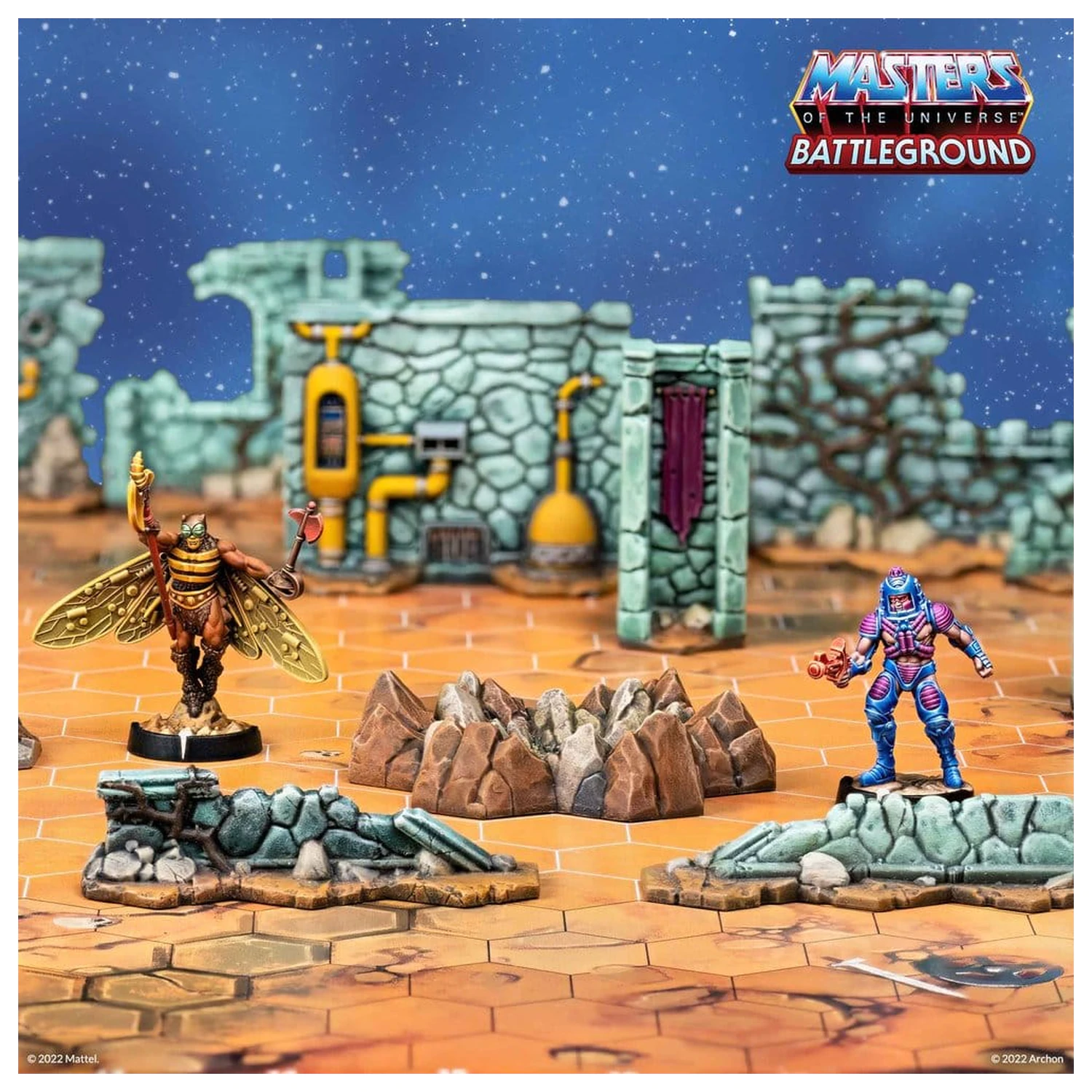 Masters of the Universe: Battleground Miniatures Game Wave 3: Masters of the Universe Faction engleska verzija fotografija proizvoda