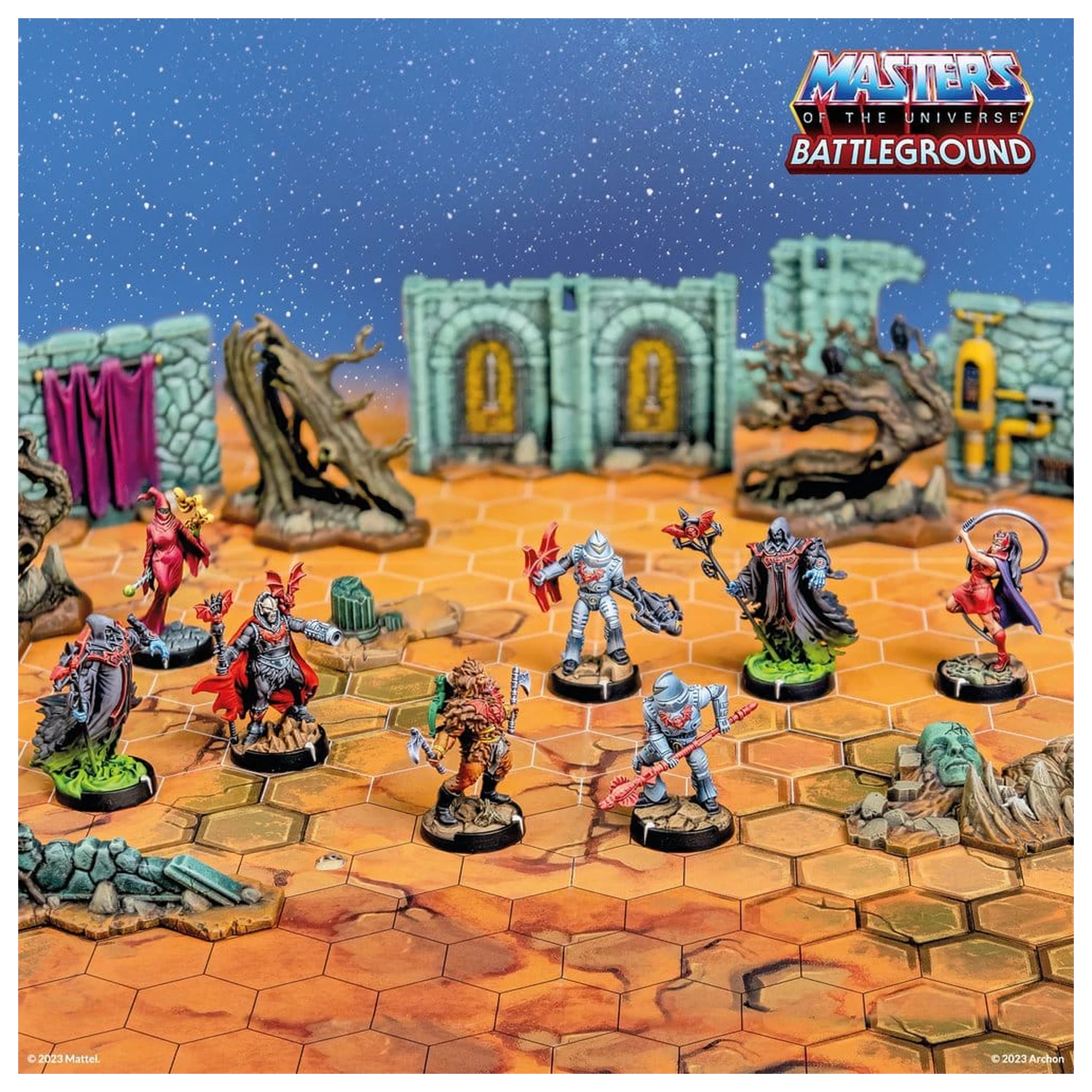 Masters of the Universe: Battleground Miniatures igra val 4: The Power of the Evil Horde *English Version* fotografija proizvoda