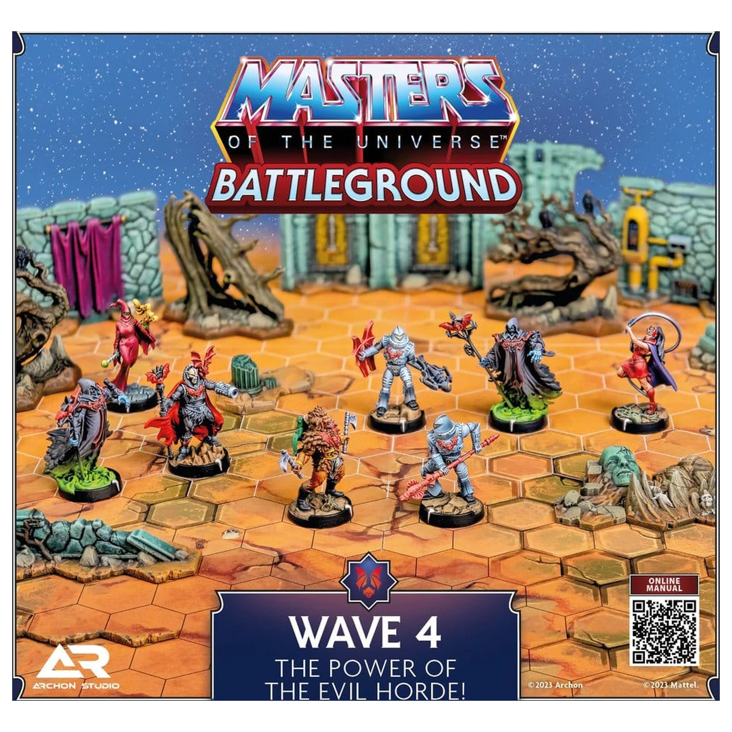 Masters of the Universe: Battleground Miniatures igra val 4: The Power of the Evil Horde *English Version* fotografija proizvoda