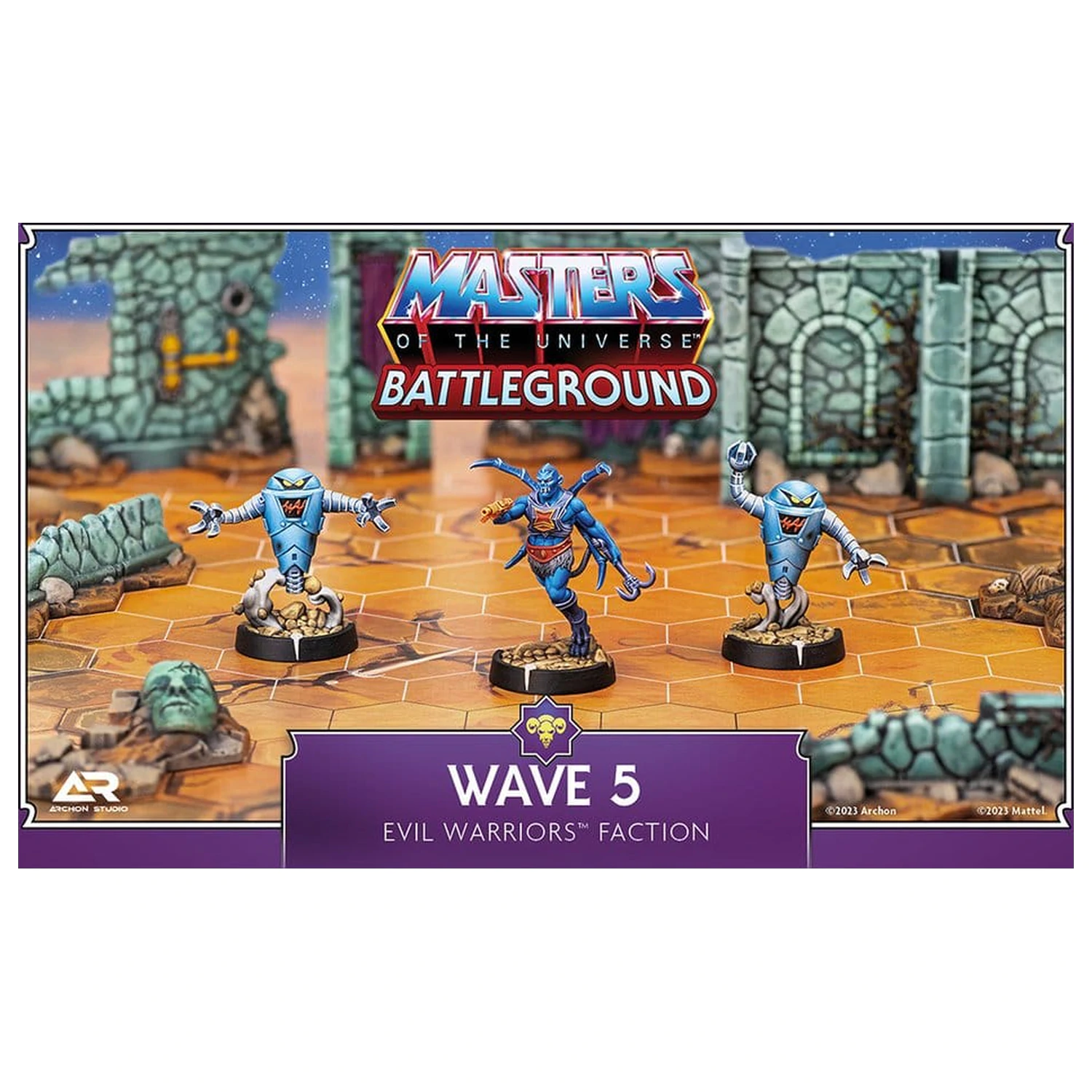 Masters of the Universe: Battleground Miniatures Game Wave 5: Evil Warriors Faction *English Version* fotografija proizvoda