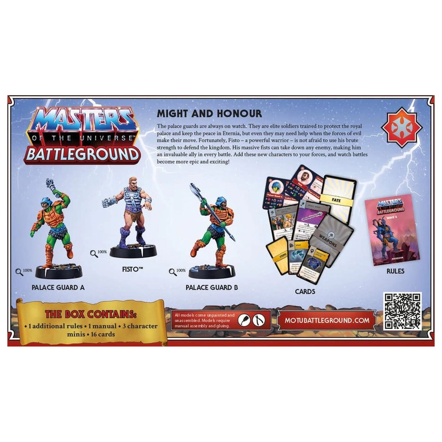 Masters of the Universe: Battleground Miniatures Game Wave 5: Masters of the Universe Faction *Engleska verzija* fotografija proizvoda