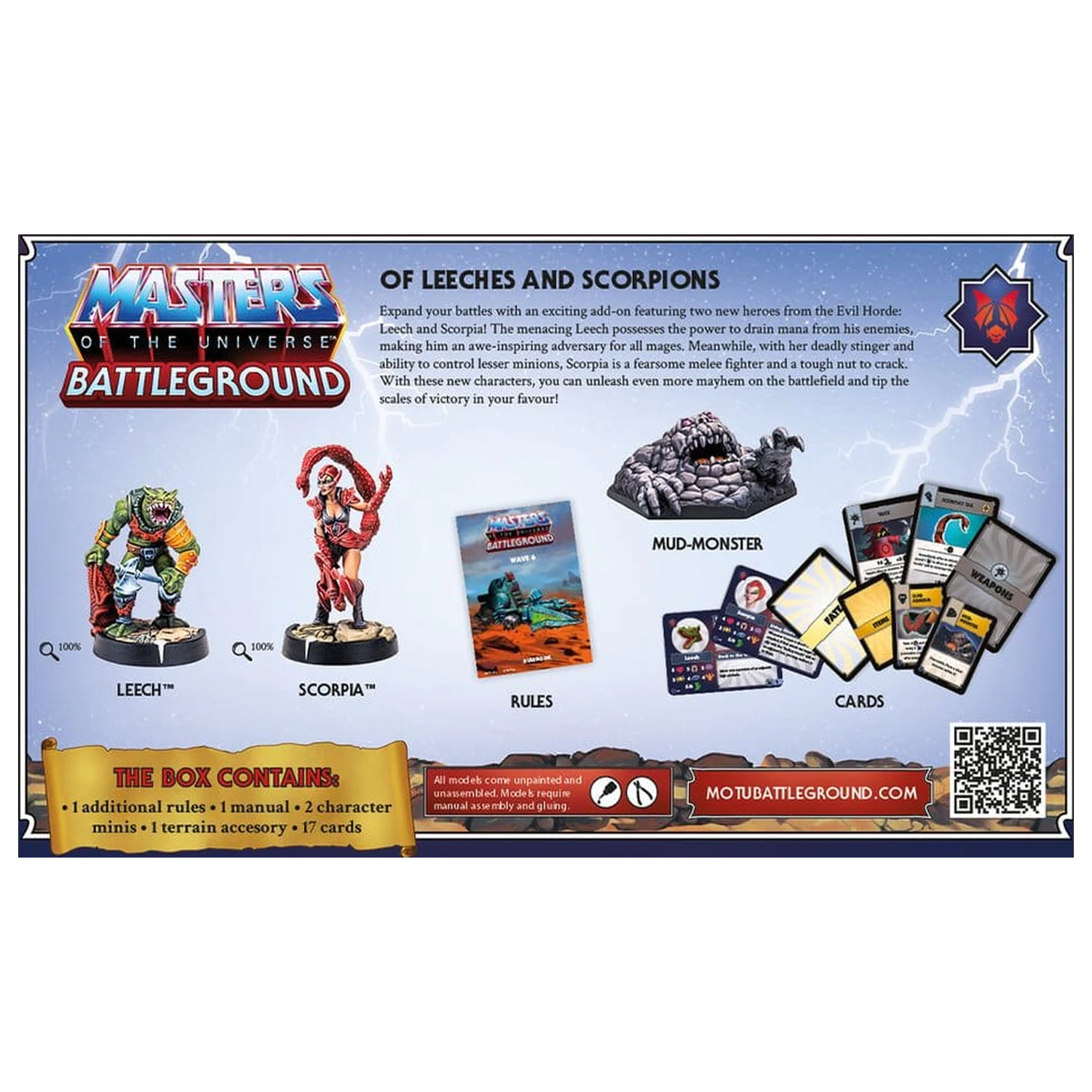 Masters of the Universe: Battleground Miniatures Game Wave 6: Evil Horde Faction *Engleska Verzija* fotografija proizvoda