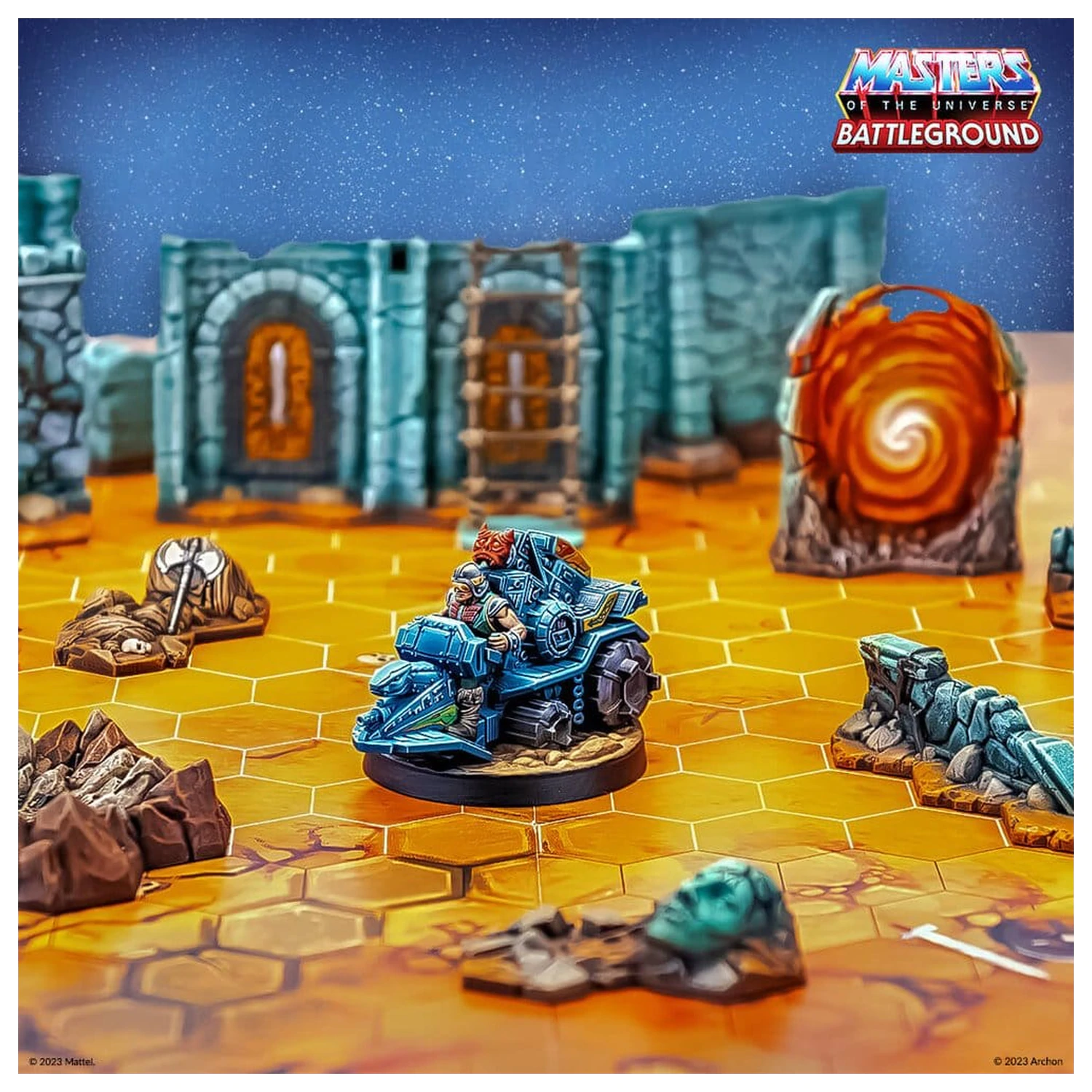 Masters of the Universe: Battleground Miniatures Game Val 6: Fighting Foe Men Faction *Engleska verzija* fotografija proizvoda