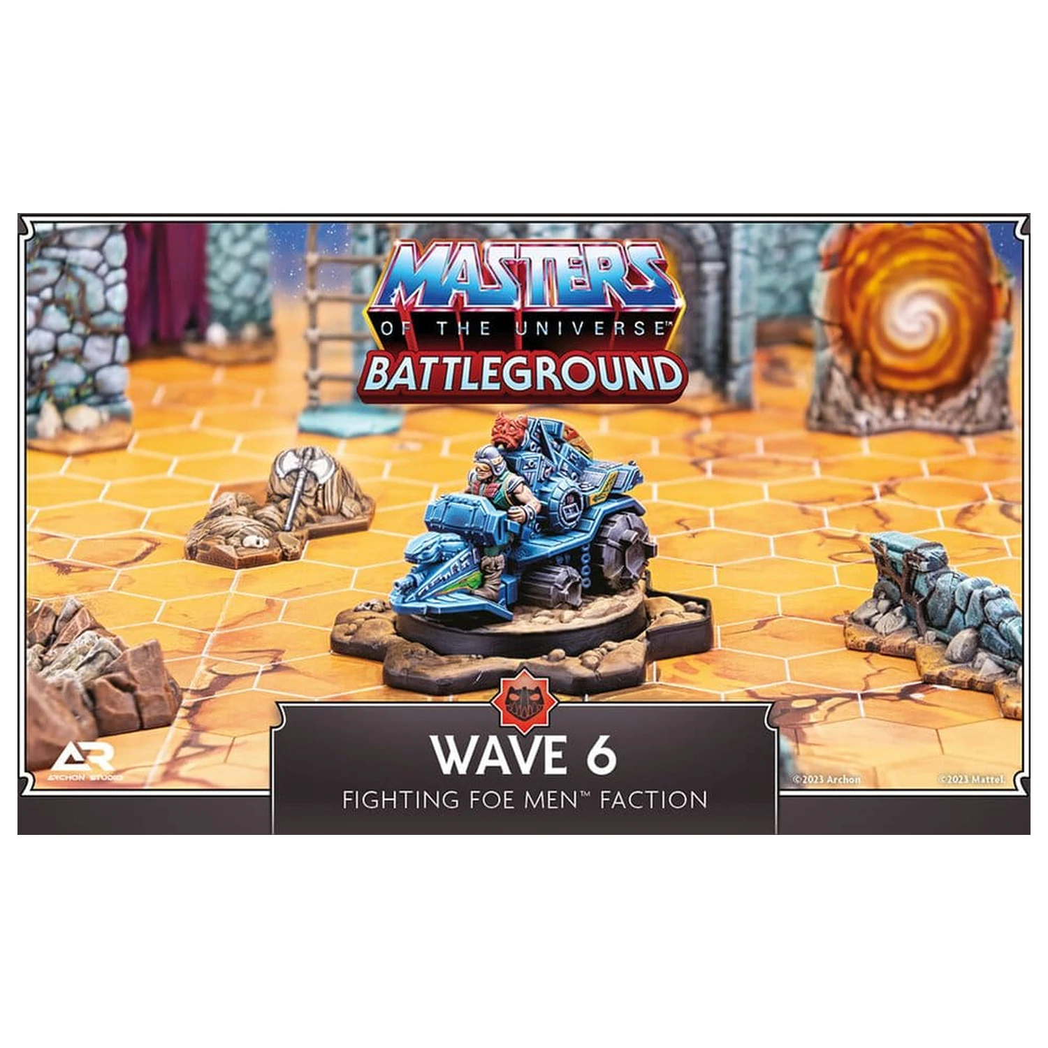 Masters of the Universe: Battleground Miniatures Game Val 6: Fighting Foe Men Faction *Njemačka verzija* fotografija proizvoda