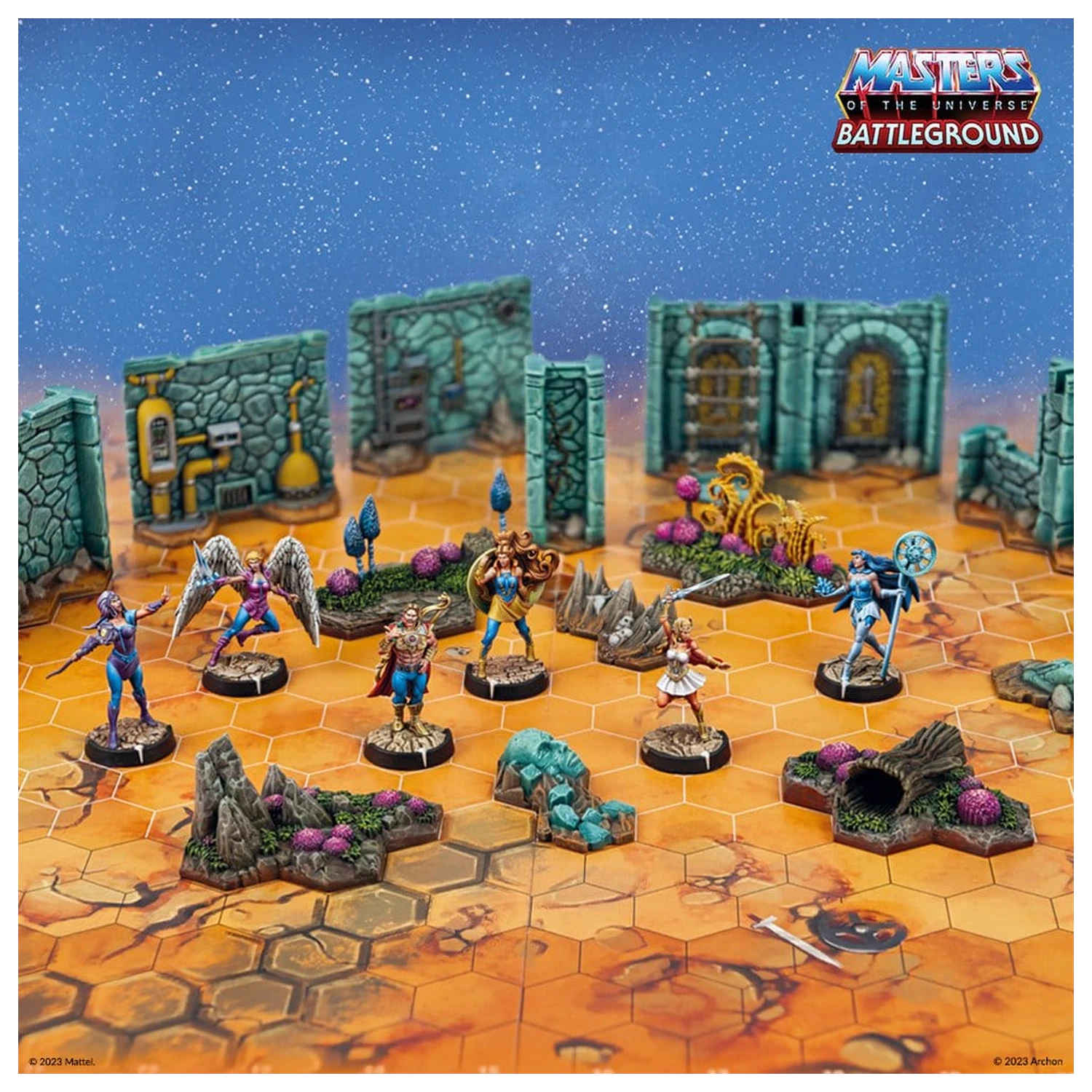 Masters of the Universe: Battleground Miniatures Game Val 7: The Great Rebellion *engleska verzija* fotografija proizvoda