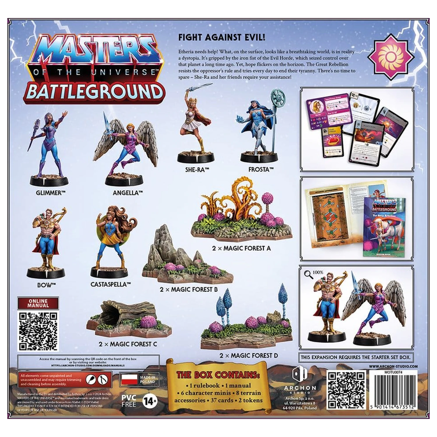 Masters of the Universe: Battleground Miniatures Game val 7: The Great Rebellion *njemačka verzija* fotografija proizvoda