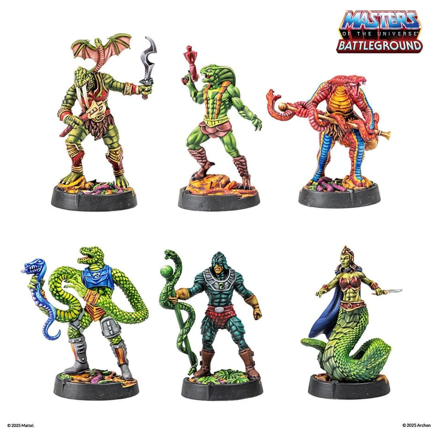 Masters of the Universe: Battleground Miniatures Game Wave 8: Snake Men Faction *njemačka verzija* fotografija proizvoda