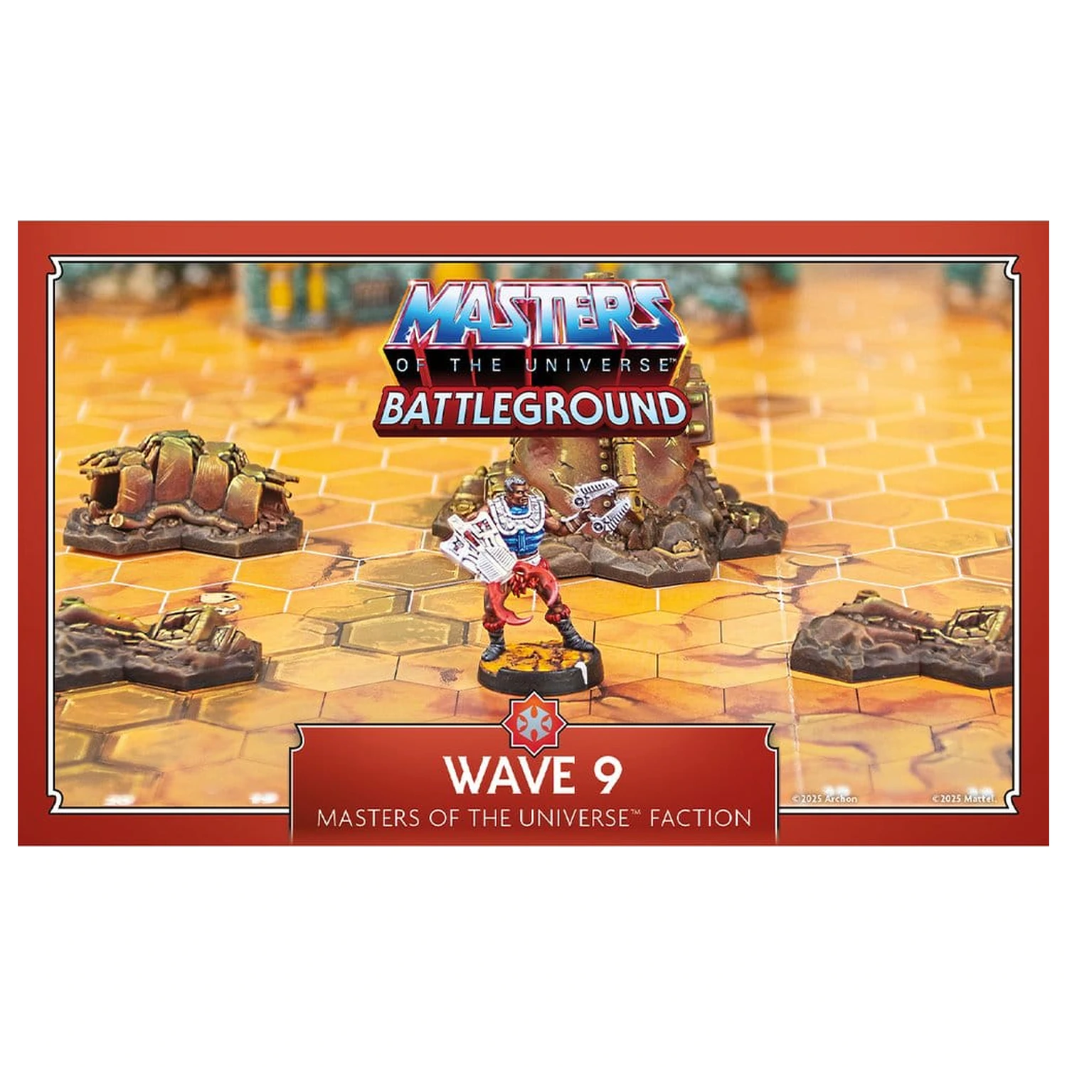 Masters of the Universe: Battleground Miniatures Game Wave 9: Masters of the Universe Faction *Engleska verzija* fotografija proizvoda