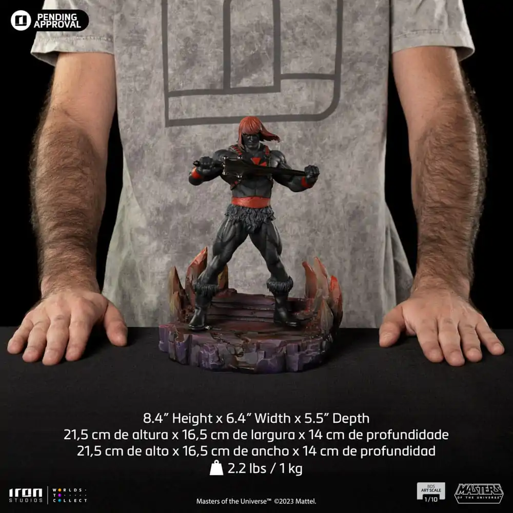 Masters of the Universe BDS Art Scale Kip 1/10 Anti-Eternia He-Man (Comics Version) 21 cm fotografija proizvoda