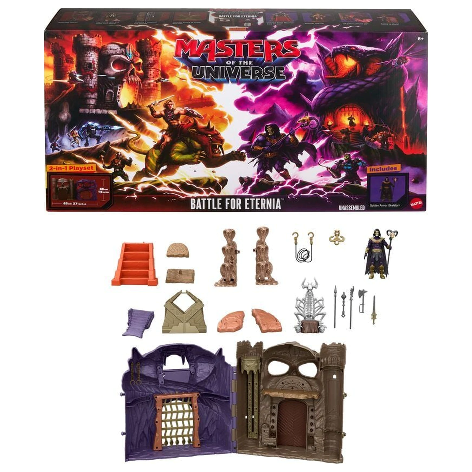 Masters of the Universe Castle Grayskull set za igru fotografija proizvoda