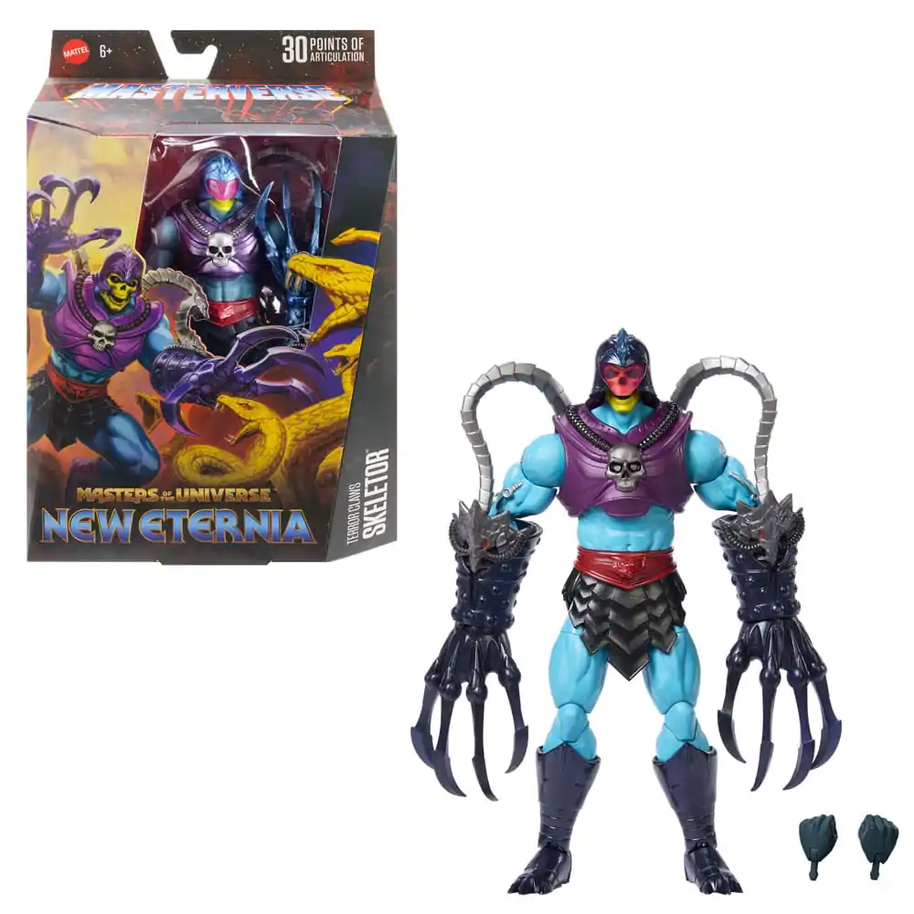 Masters of the Universe New Etheria akcijska figura Terror Claws Skeletor 18 cm fotografija proizvoda