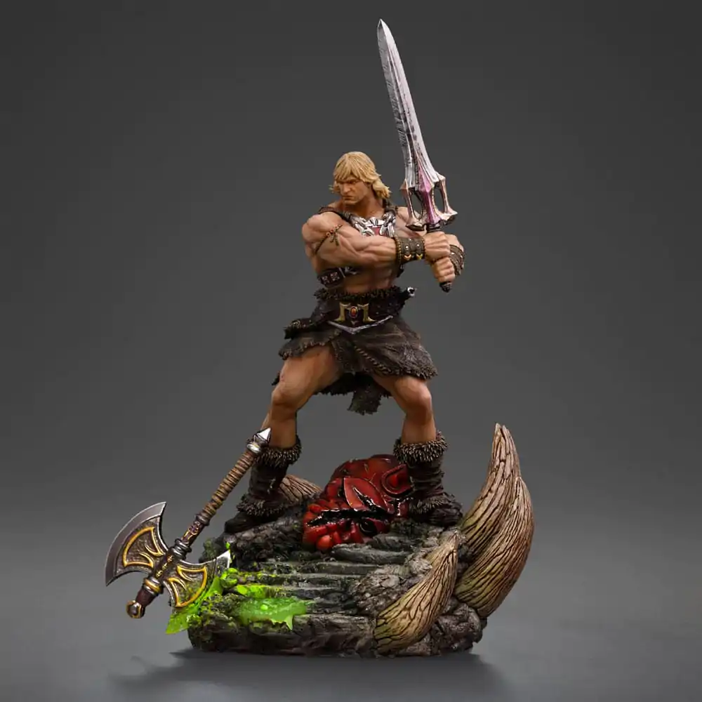 Masters of the Universe Deluxe Art Scale Kip 1/10 He-Man Unleashed 34 cm fotografija proizvoda