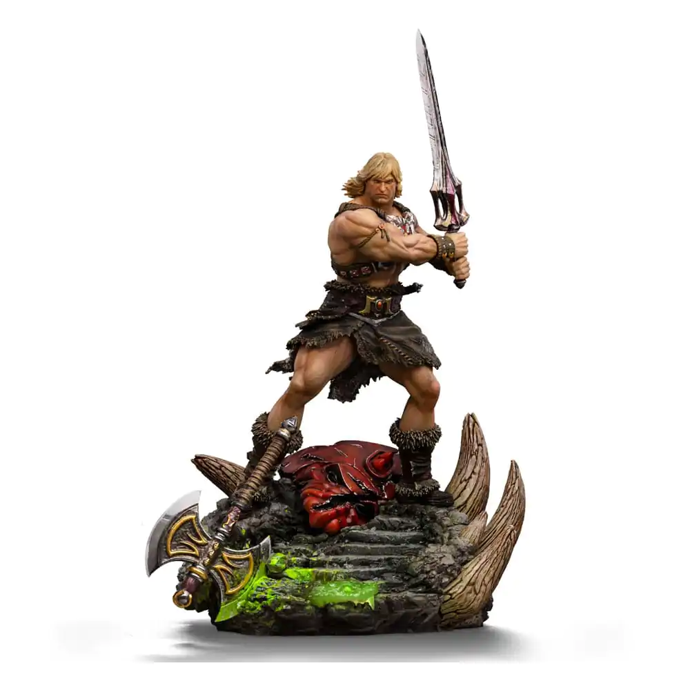 Masters of the Universe Deluxe Art Scale Kip 1/10 He-Man Unleashed 34 cm fotografija proizvoda