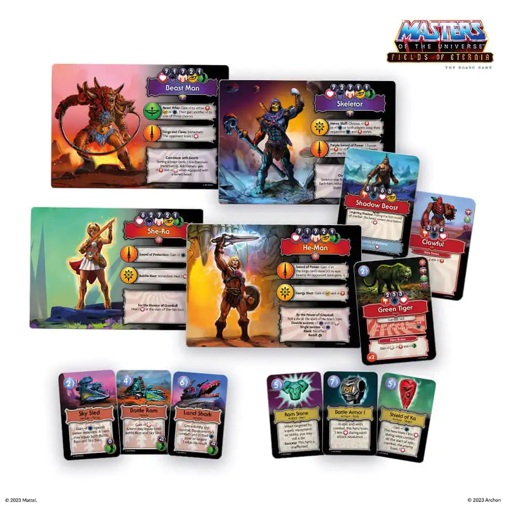 Masters of the Universe Board Game Fields of Eternia *njemačko izdanje* fotografija proizvoda
