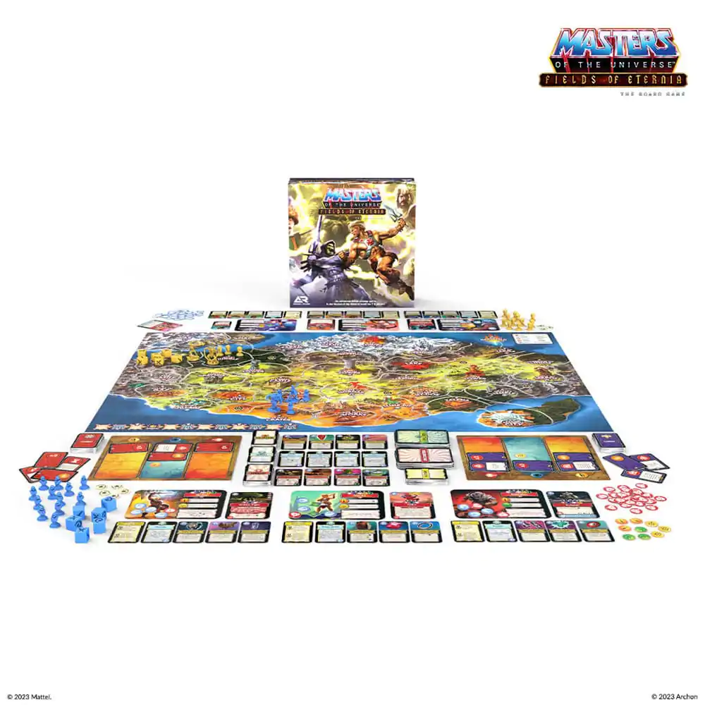Masters of the Universe Board Game Fields of Eternia *njemačko izdanje* fotografija proizvoda