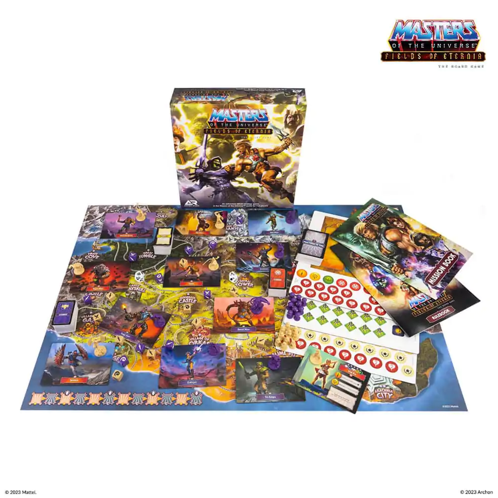 Masters of the Universe Board Game Fields of Eternia *njemačko izdanje* fotografija proizvoda