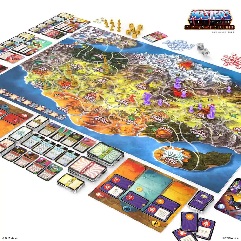 Masters of the Universe Board Game Fields of Eternia *njemačko izdanje* fotografija proizvoda