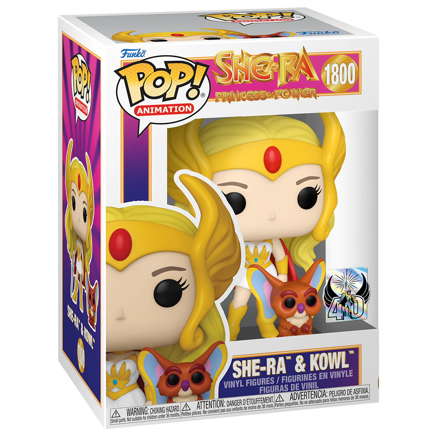 Masters of The Universe Funko POP! & Buddy Vinil Figura She-Ra s Kowl 9 cm fotografija proizvoda