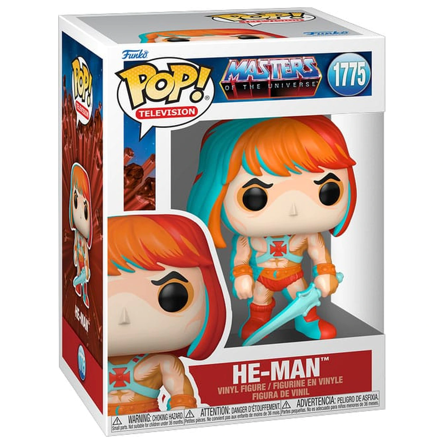 Masters of the Universe Funko POP! Television Vinyl figura He-Man (Comic Deco) 9 cm fotografija proizvoda