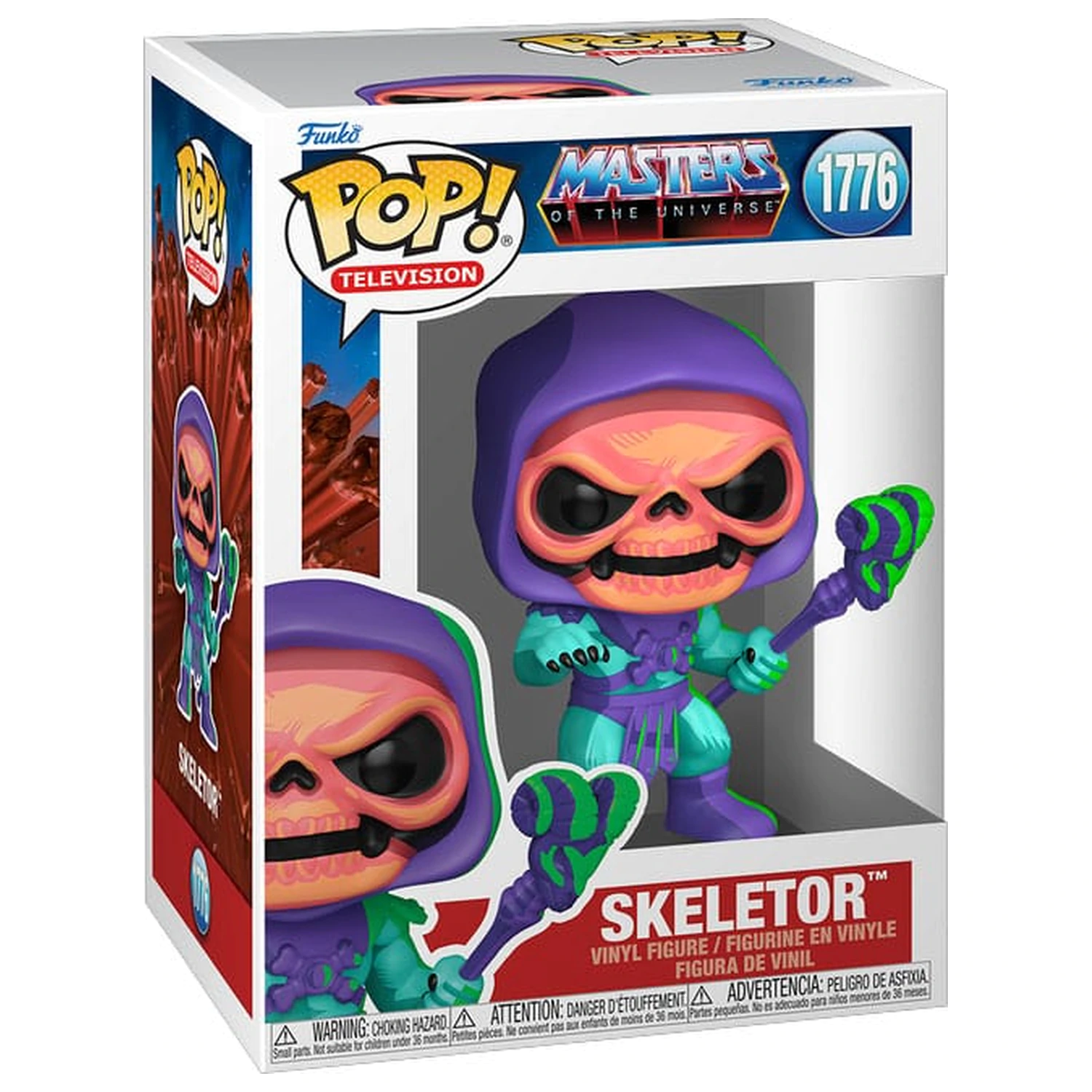 Masters of the Universe Funko POP! Television Vinilna figura Skeletor (Comic Deco) 9 cm fotografija proizvoda